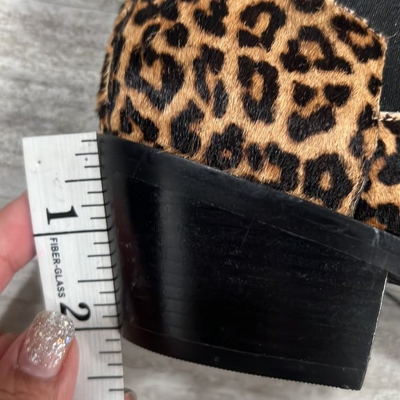 New Cole Haan Gia Calf Hair Leopard Grandseries Chelsea Booties Women's - Picture 12 of 13